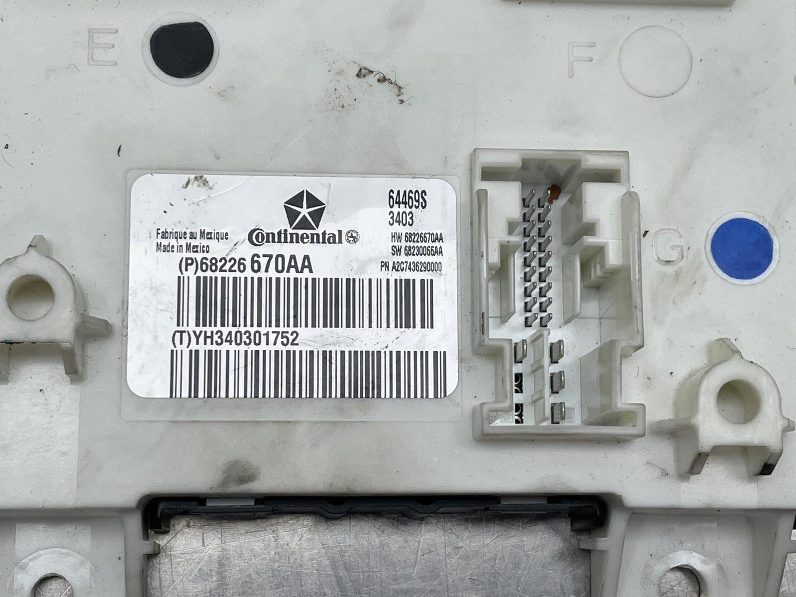 2014 Maserati Ghibli OEM Body Control Computer Module BCM 68226670AA