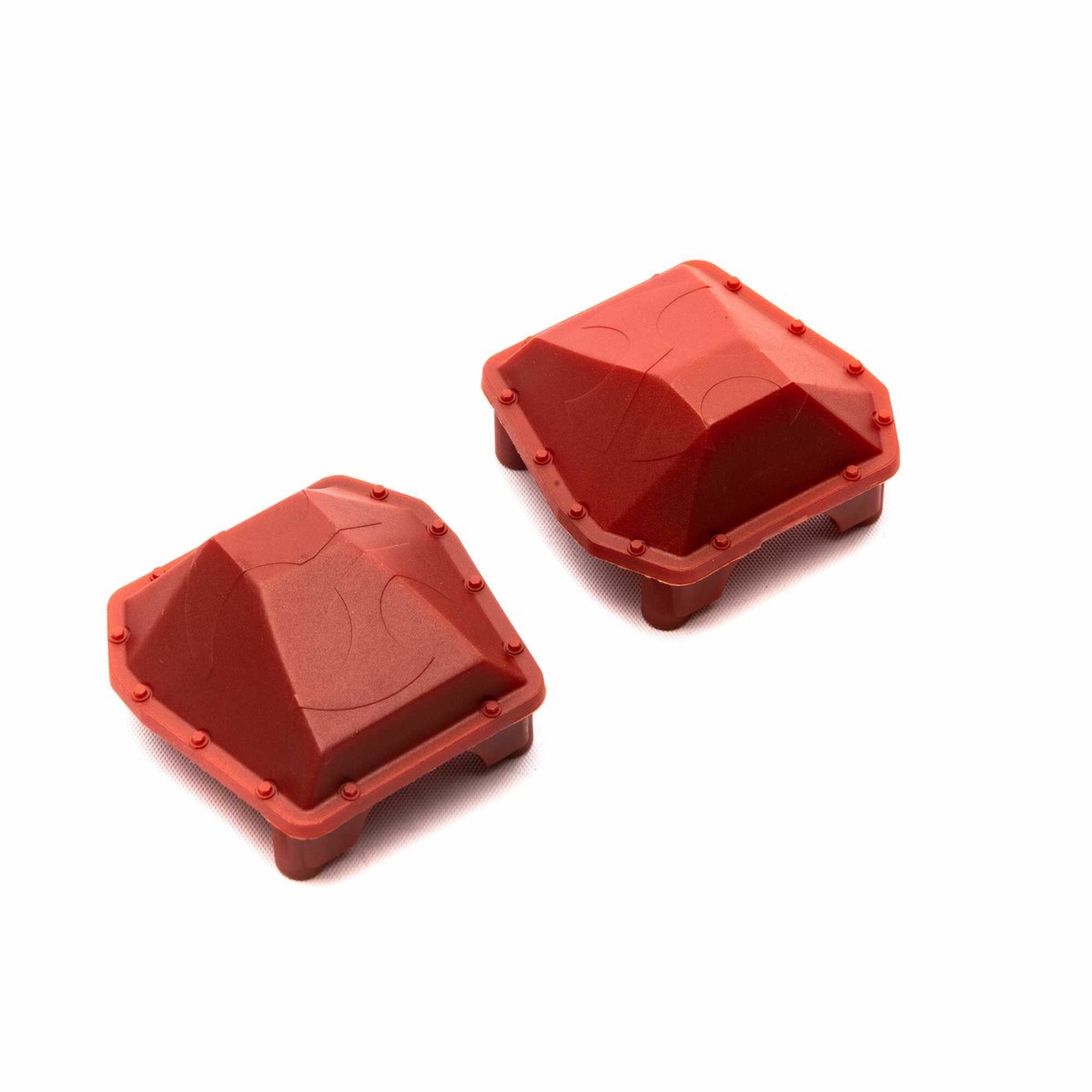 Axial SCX6 AR90 Diff Cover Axle Housing – Rot, 2 Stück, Für RC-Modellbau
