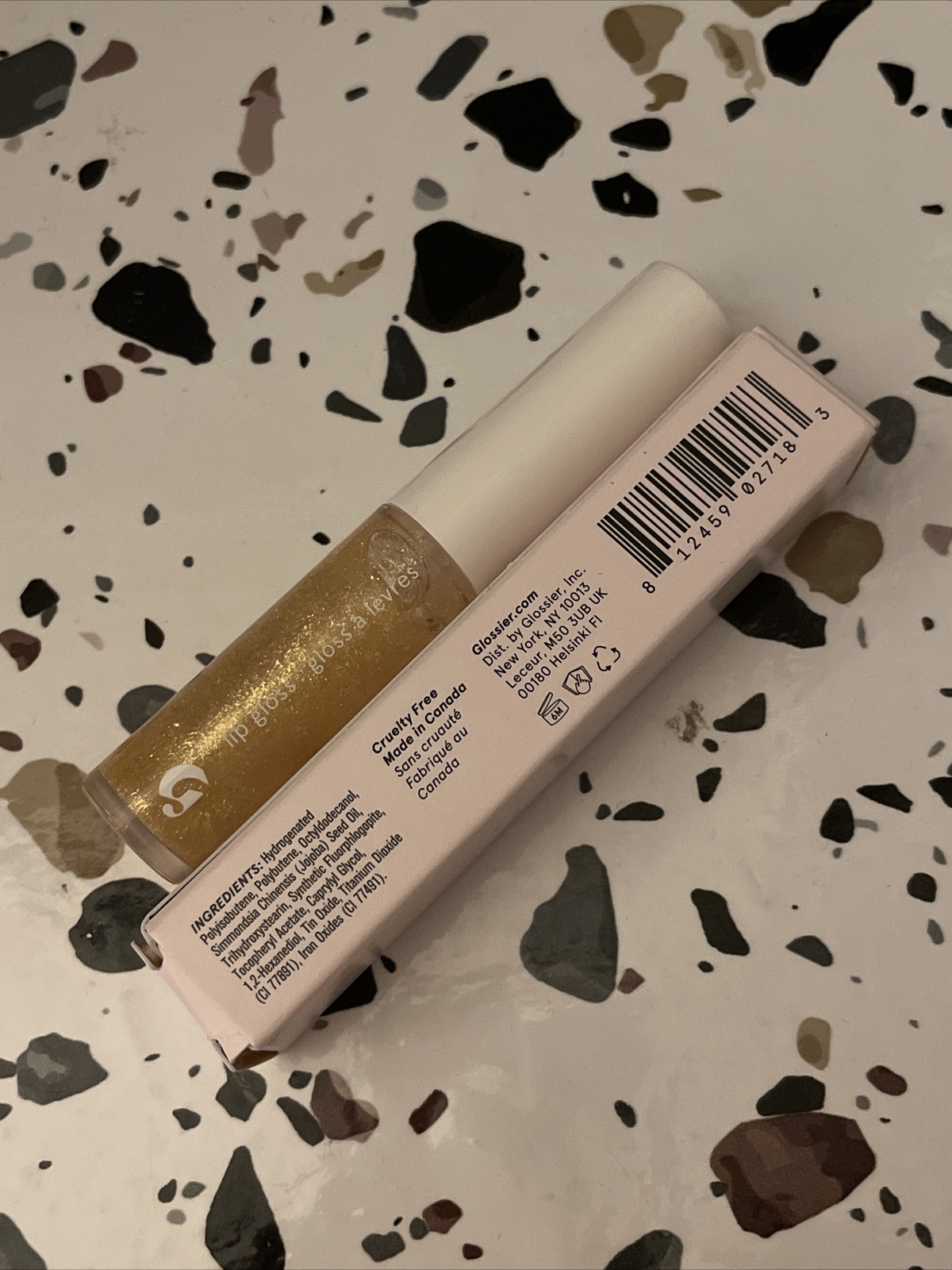 Glossier Lip Gloss Gold Dore 0.14 oz () for sale online eBay