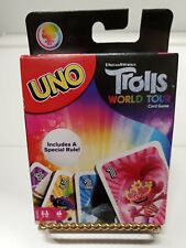 Jogo de Cartas Uno - Dreamworks Trolls World Tour