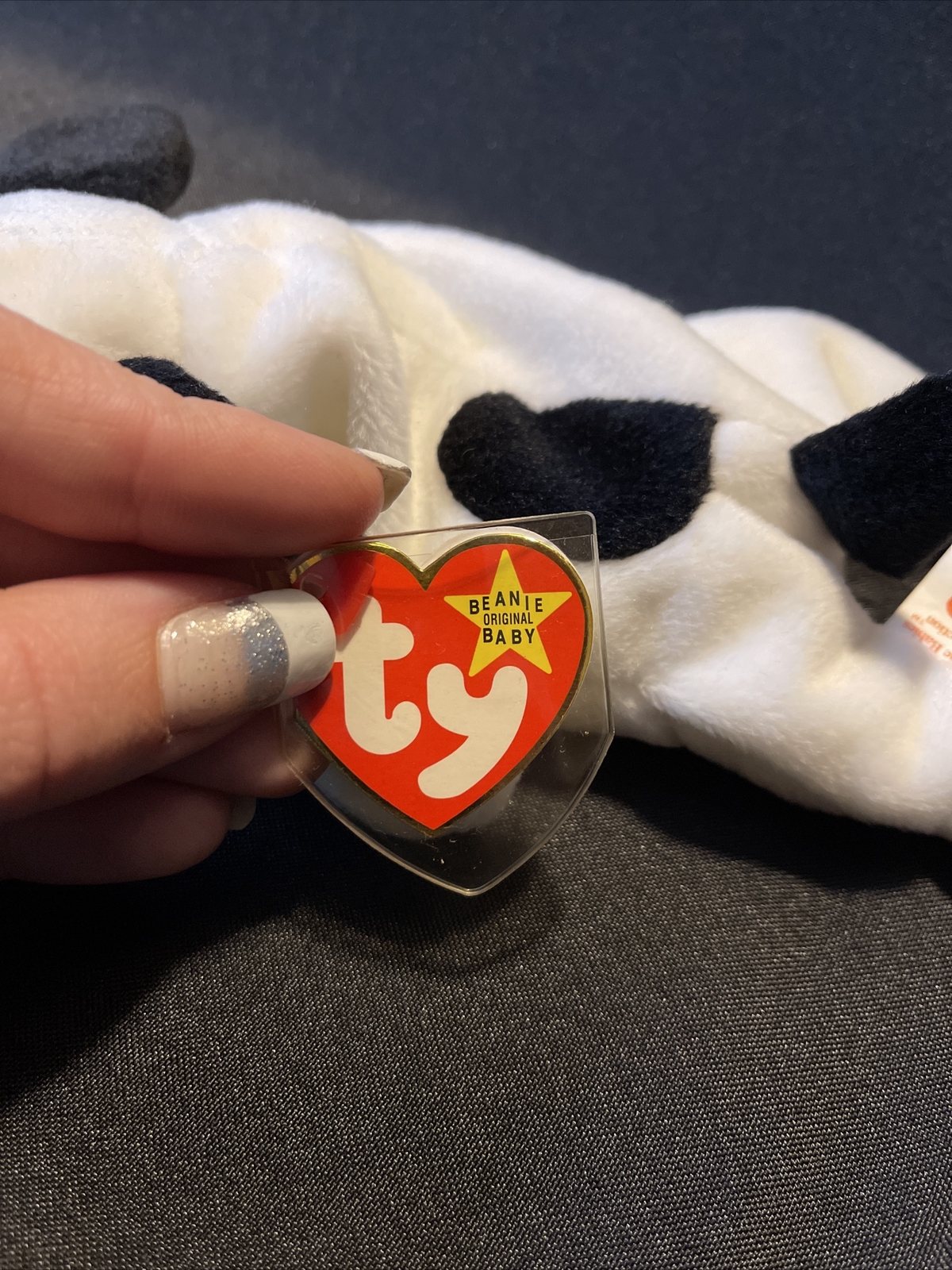 TY Beanie Baby SPOT the Dog 1993 PVC Pellets Deutschland eBay