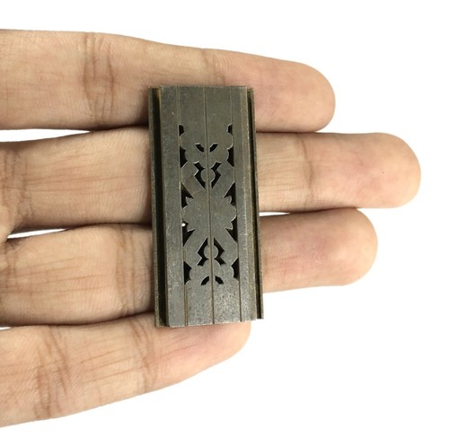 Iron Old Handmade Jewellery Dye Indian Design Making Amulet Pendant Dye. G46-813 - Picture 7 of 8