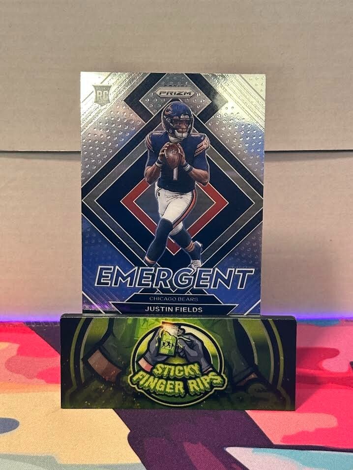 2021 Panini Prizm - Emergent None #E-4 Justin Fields (RC) - GREAT CONDITION