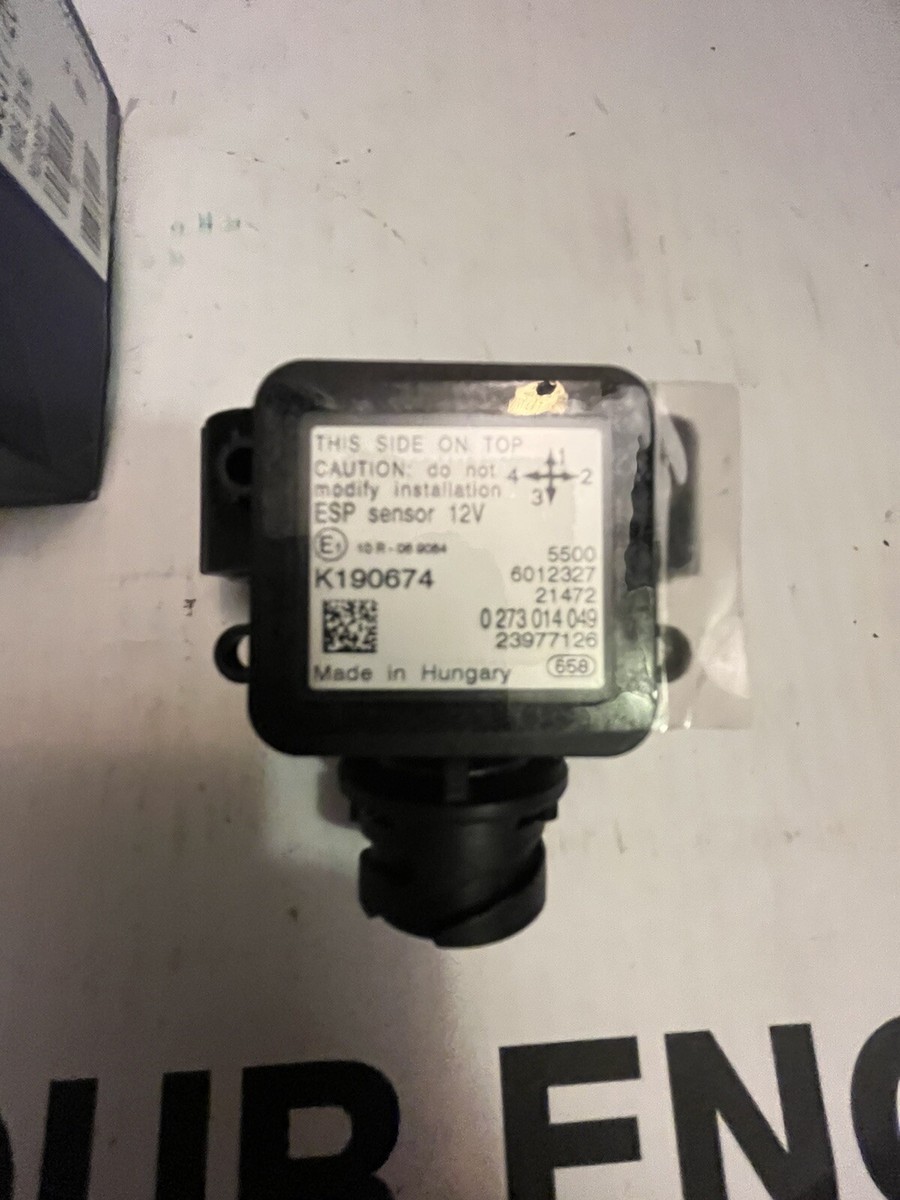 OEM VOLVO YAW RATE SENSOR P/N 23977126 | eBay