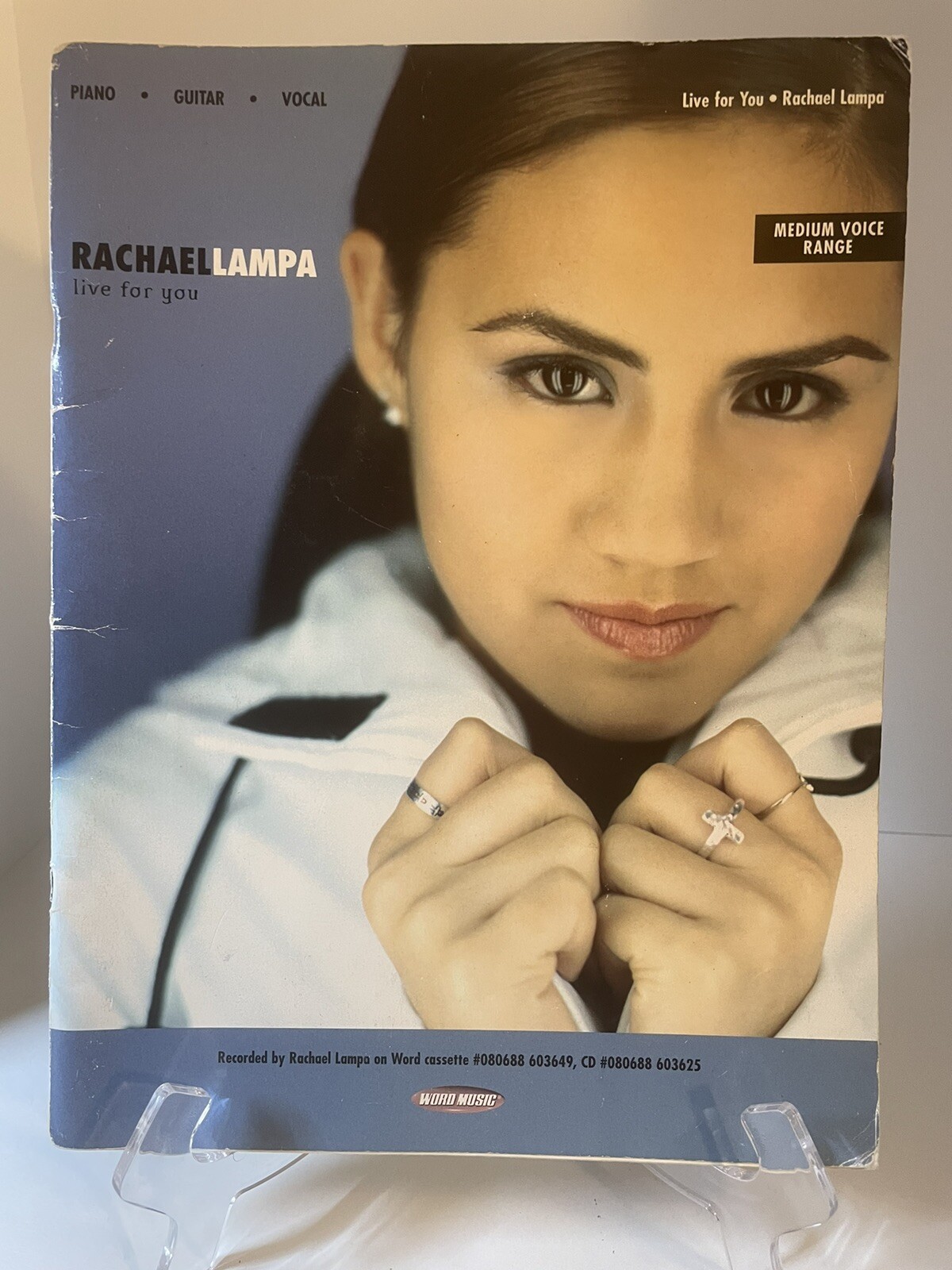Rachael Lampa, Live For You, Piano/Guitar/Vocal, Songbook | eBay