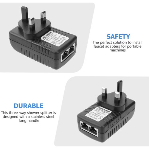 DC 48V 0.5A POE Injector Power Supply Over Ethernet Adapter with UK Plug for - 第 8/12 張圖片