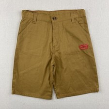 Ecko Unltd Boys Youth Shorts Size 12 Brown 26"Waist 8"Inseam