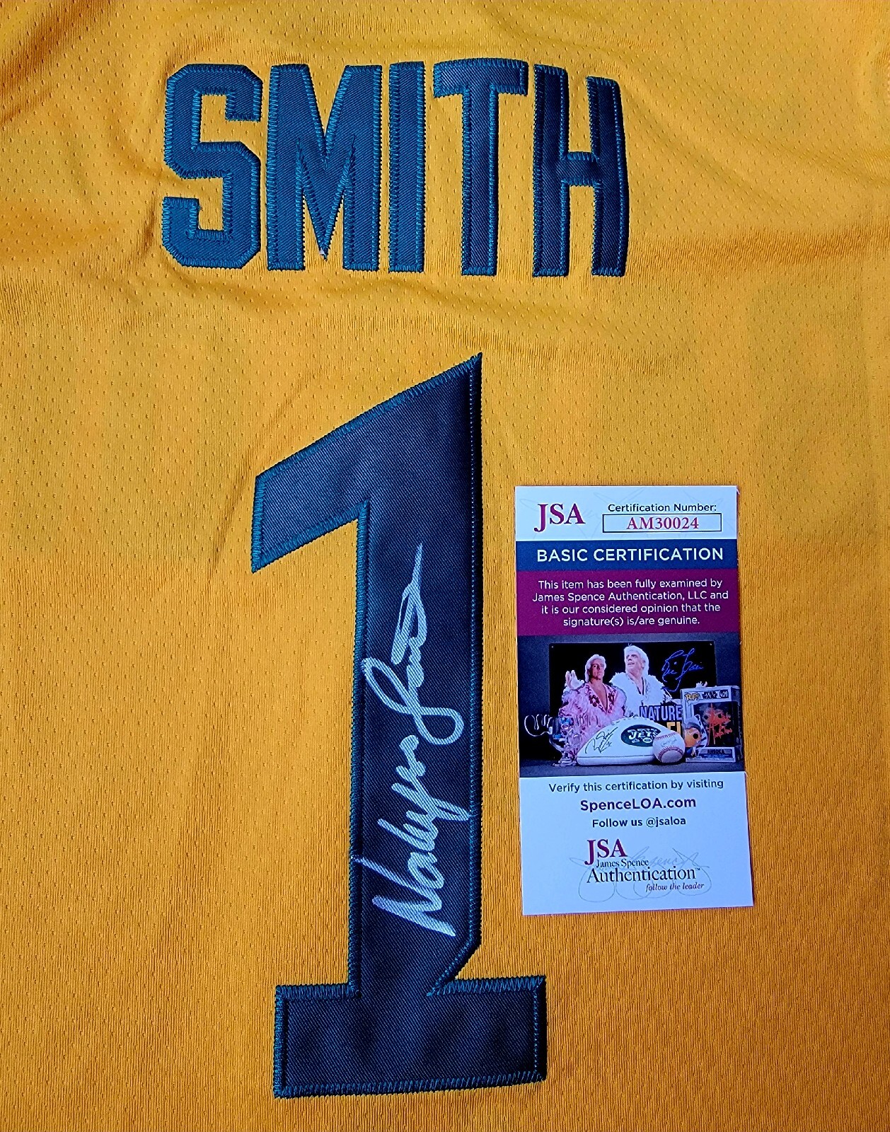 NaLyssa Smith Signed Baylor Bears Jersey Size L In Person JSA CERTIFIED 