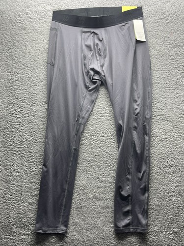 All in Motion Mens Fitted Tight, Black Gray Size (28/30) (36/38) (40/42) (44/46) - Picture 5 of 12