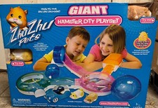 NEW VERY RARE ZHU ZHUPets GIANT Hamster City Playset - Original Play Set ZhuZhu