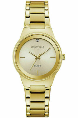 30mm Caravelle 44P101 By Bulova Damenuhr Quarz Uhr
