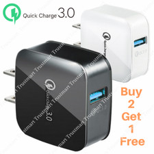 QC 3.0 Quick Charge Wall Charger USB Adapter For iPhone iPad Samsung LG US Plug