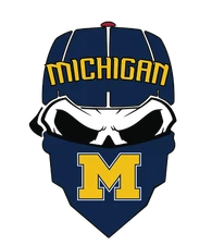 University of Michigan Vinyl Sticker/Decal -NCAA -College Football -Wolverines
