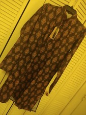 Crocon Plum Design Kurta For Men Med,With Pockets