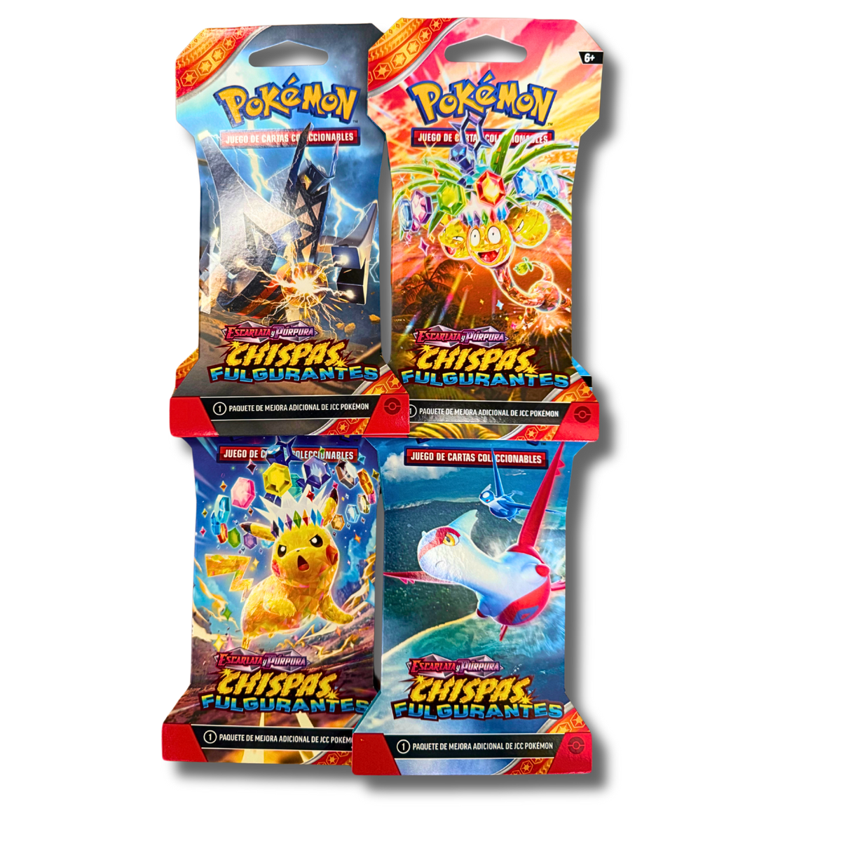 Pokemon TCG Spanish Chispas Fulgurantes (Surging Sparks) Booster blister x1