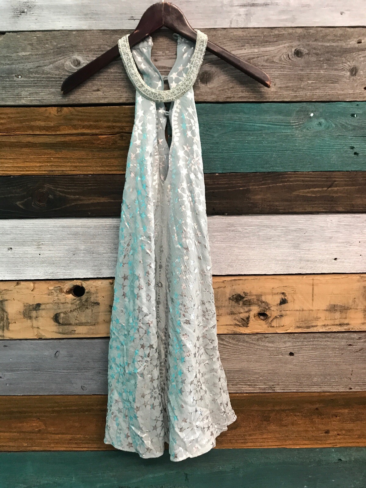 Kimichi Blue Slate Sleeveless Dress Celestial Women Size XS Lined