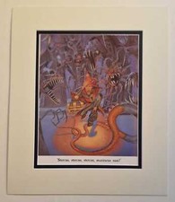 KIDBY Rincewind - Stercus, Moriturus Sum  - Pratchett Discworld Book Plate