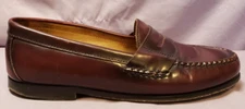 Johnston & Murphy Signature Penny Loafers Men’s Sz 10 Brown Dress Shoes