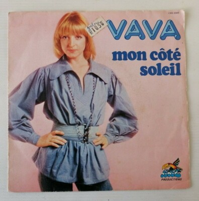 VAVA Mon Côté Soleil / Oh You l'homme 7'' 45T CBS 3345 Fugain Big Bazar Bouchety