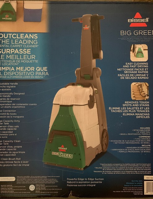 bissell green machine professional