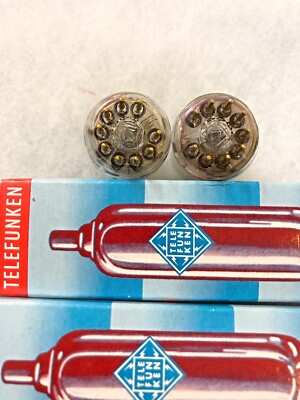 Telefunken E188CC 7308 Cca Gold Pins 1960s Super Rare NOS NIB One