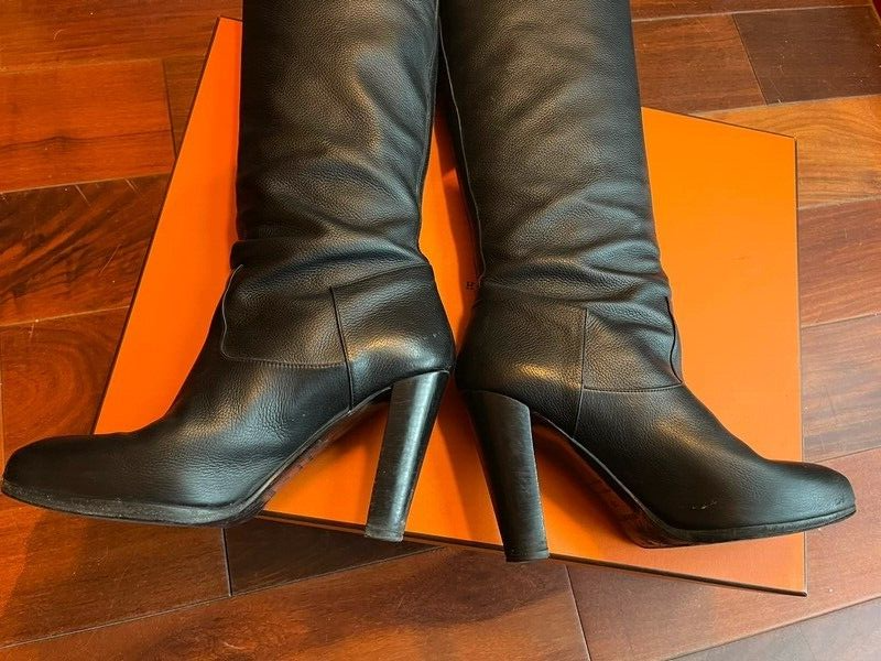 Hermès Story boots bottes women size FR 