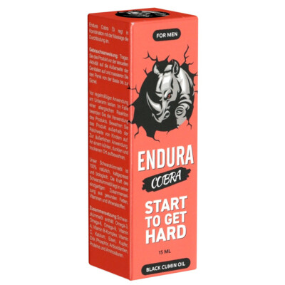Morningstar Endura Cobra 15 ml, 100 % Schwarzkümmelöl für Erektionsunterstützung