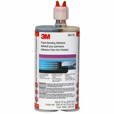 200mL 3M Automix Panel Bonding Adhesive Black 08115 - Metal Plastic 2 Part Epoxy