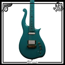 Custom prince Electric Guitar In Green Arrows Inlay Cloud Gold Hardware 