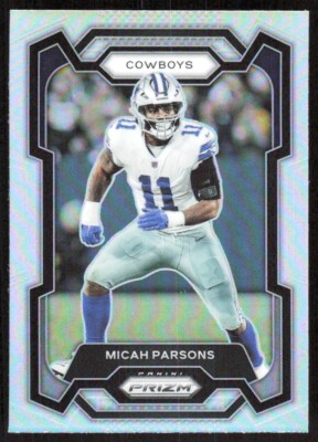 2023 8066E Panini Prizm SILVER PRIZM Micah Parsons Dallas Cowboys #78