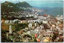 View Overlooking The Tiger Balm Garden Towards The Victoria City - China