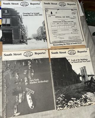 4 1977 Issues: SOUTH STREET REPORTER: New York Seaport Museum Waterfront History
