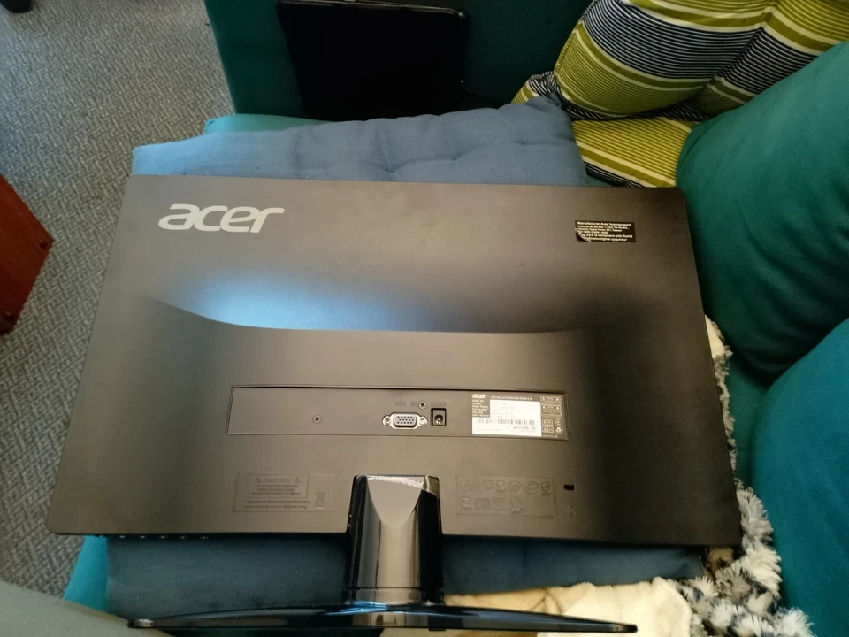 acer 19 zoll led- monitor g206hl ohne netzkabel - Bild 4 von 4