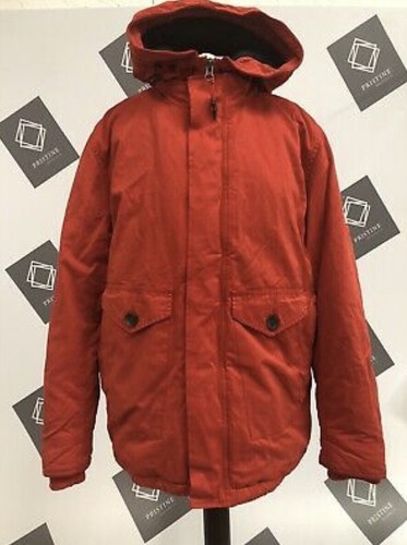 Pepe Jeans Edward Hooded Waterproof Parka with Pockets (L) | eBay