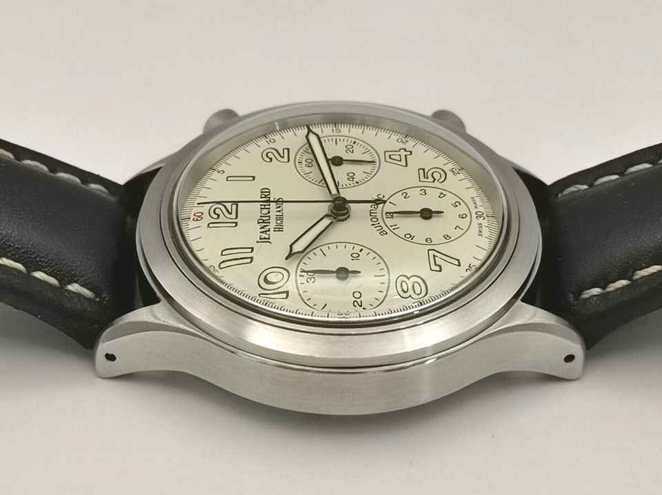 JEANRICHARD 25004 Chronograph Men's SelfWinding Watch eBay