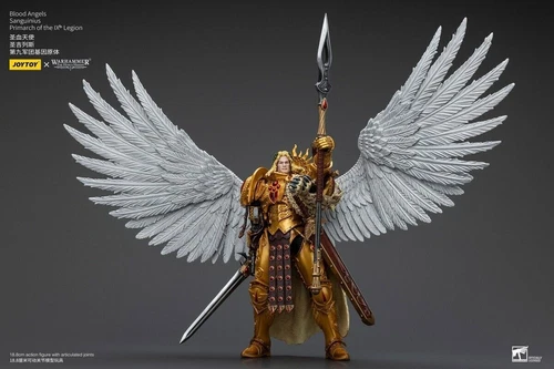 JOYTOY Warhammer Blood Angels Sanguinius Primarch of the 9th Legion 1/18 Figure - Picture 3 of 17