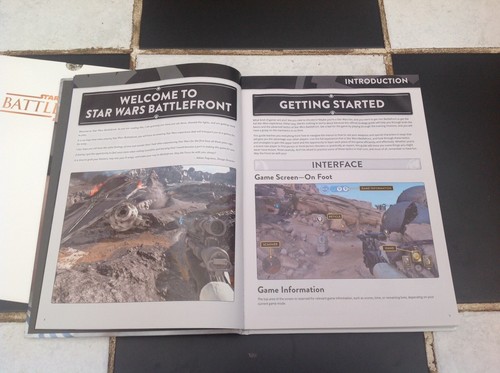 Star Wars Battlefront Collectors Edition Strategy Guide Hardback Book & 4 Prints - Picture 4 of 6