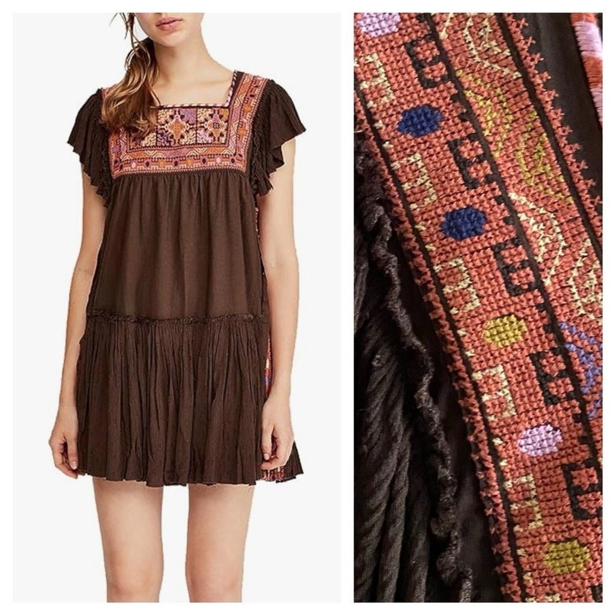 free people day glow mini dress Free People Day Glow Mini Dress
