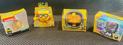 Mini Brands Spongebob Lot Patrick Star Meme GOLD Rare Krabby Patty RC 4 Total