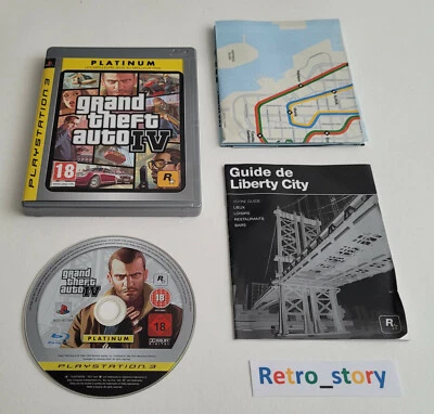 Sony Playstation PS3 - Grand Theft Auto GTA IV 4 - PAL - Photo 1/4