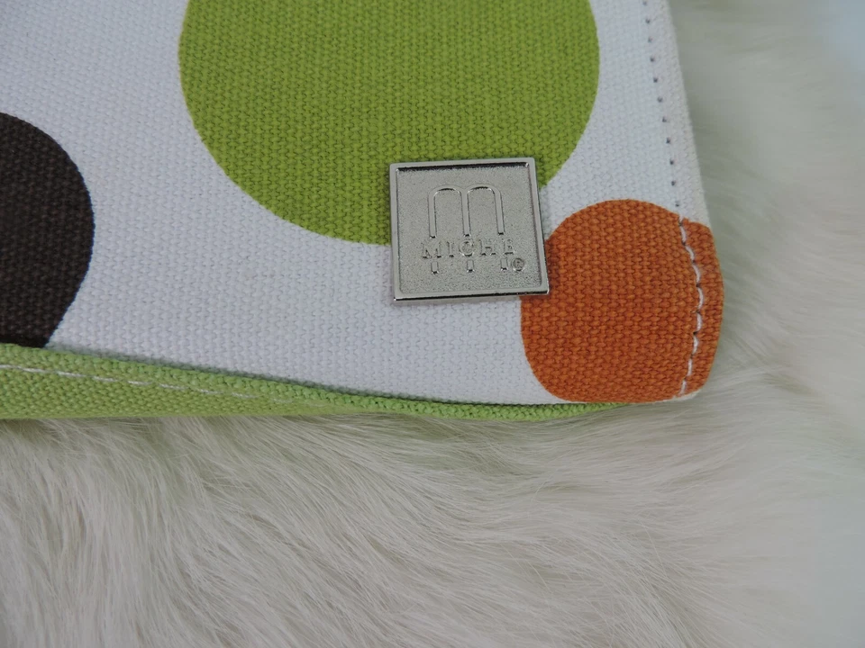 Cubierta Miche Classic Shell Moderno Patrón Círculo Verde Crema Foto 2 de 4