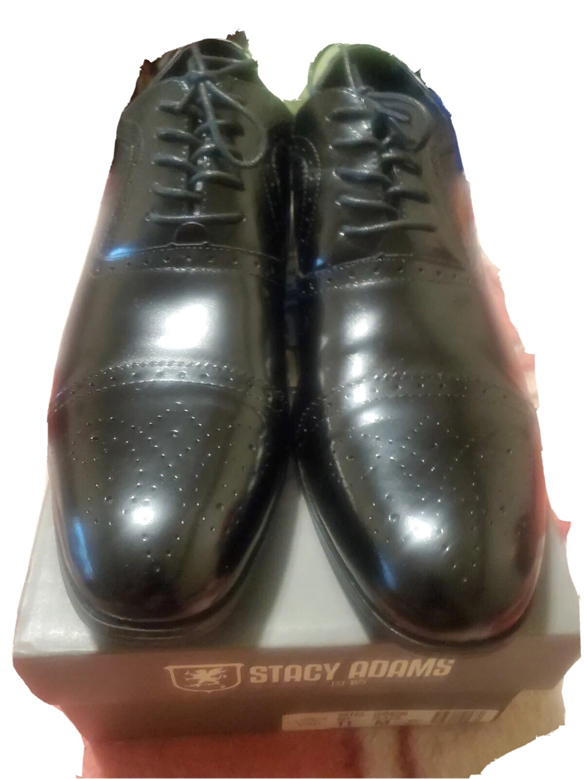 SAOLA SCARPE Oxford eleganti Stacy Adams uomo 447991 NERE ALARI taglia 11M
