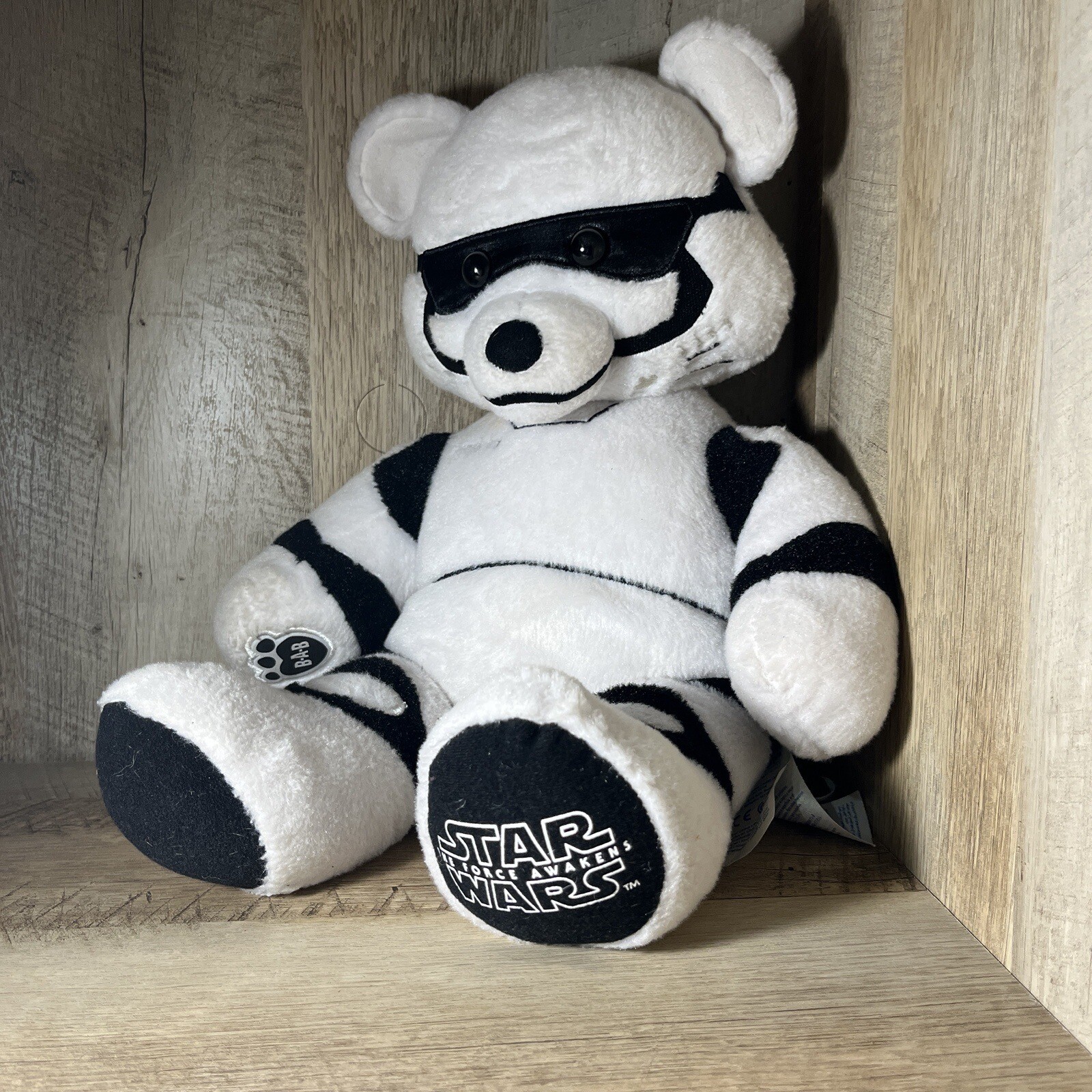 2017 Build a Bear STAR WARS Captain Phasma Plush Stuffed Animal Retired BAB