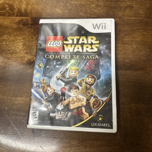 Lego Star Wars: The Complete Saga - Nintendo Wii - Video Game - GOOD