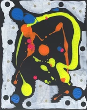 Modern Abstract 25, Original Acrylic Painting, 16x20, Art, Signed Deco