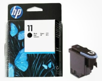 HP Printhead  DesignJet 110 111 500 800 / C4810A Nr. 11 BLACK Exp Dec 2018