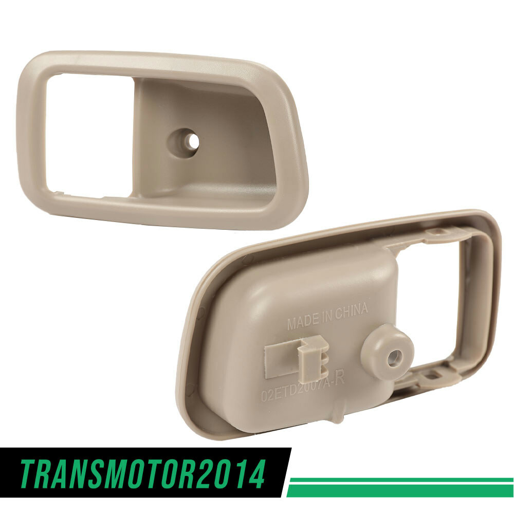Inner Door Handle Trim Left & Right Fit For 2000-2006 Toyota Tundra Front