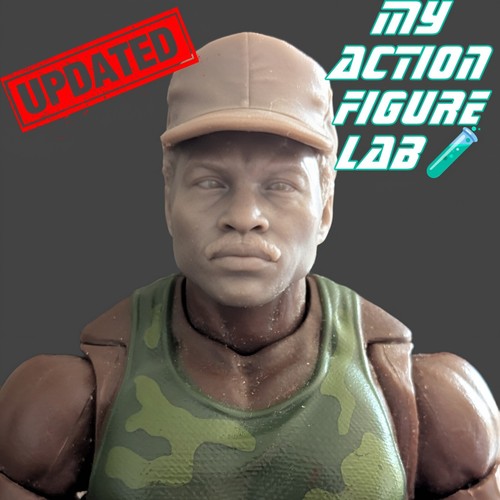 Predator 3D Printed Custom Head Sculpt Unpainted (READ DESCRIPT.. & LOOK AT ETA) - Picture 8 of 19
