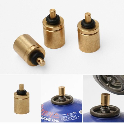 Gas Refill Adapter Stove Cylinder Butane Canister Tank W3N8 BBQ Outdoor W2M1 - Imagen 2 de 8
