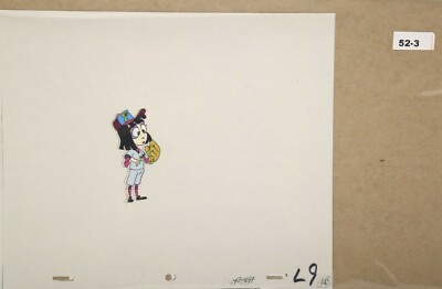Beetlejuice Original Production Drawing And Cel 52-3 Used Cond.